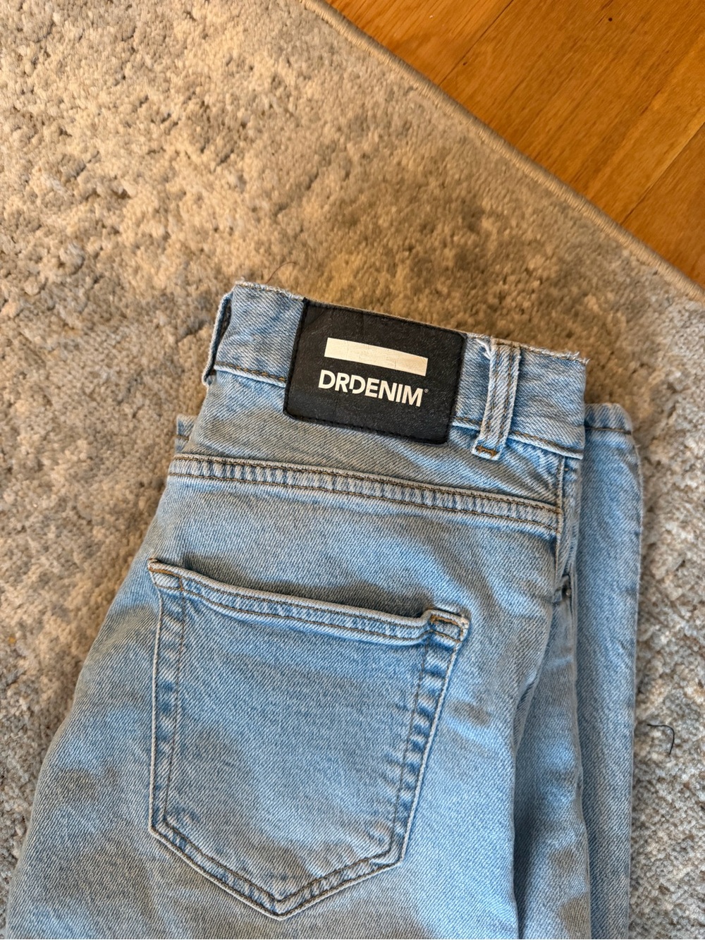 Dr. Denim Light Blue High-Rise Retro Jeans